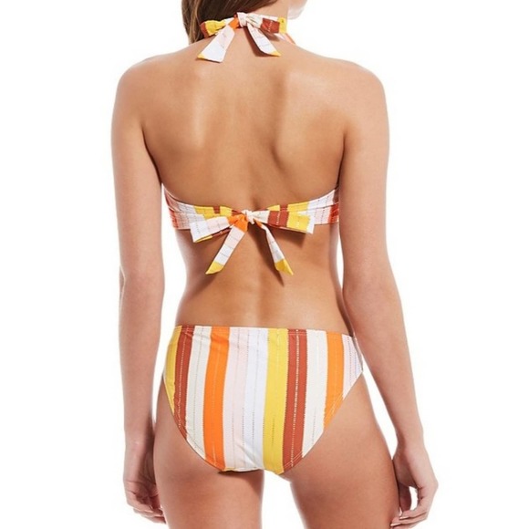 Gibson Latimer Nostalgia Stripe Bikini Bottom XL - Picture 2 of 9